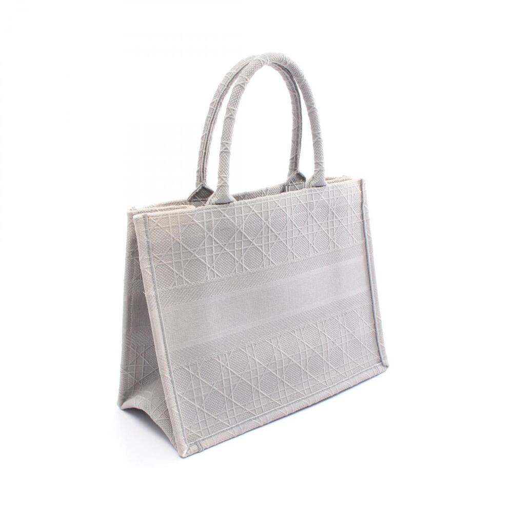 Dior BOOK TOTE Bag Canvas Gray